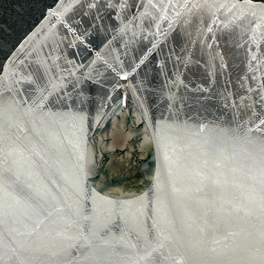 Moss Agate Pendant