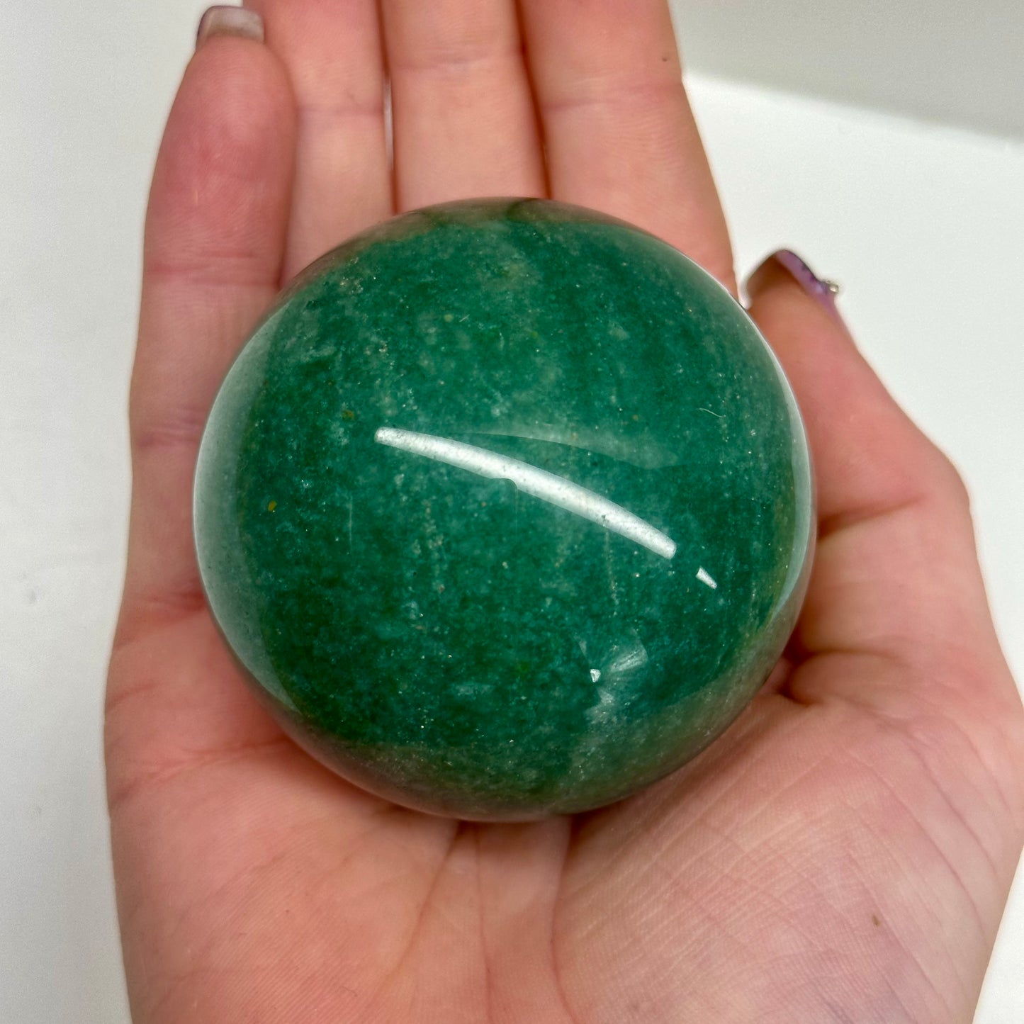 Green Aventurine Spheres