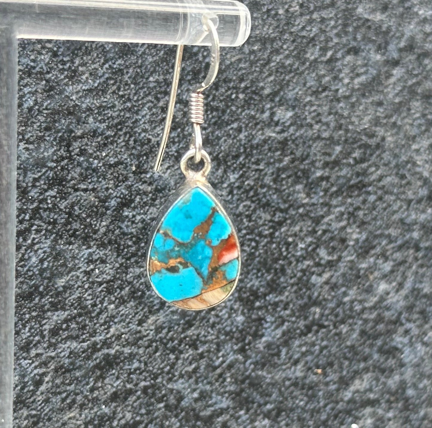 Oyster Turquoise 925 Earrings