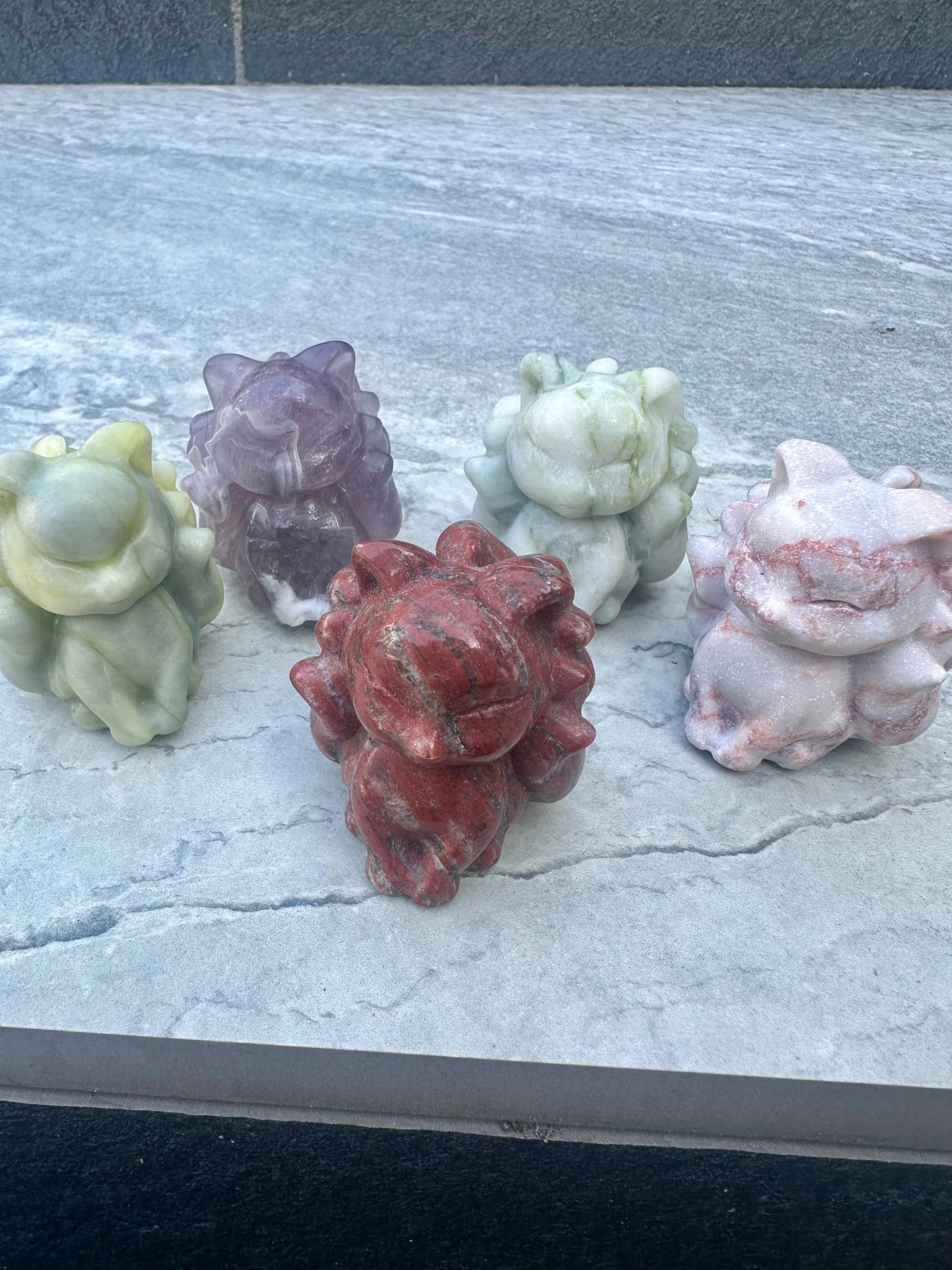 Nine Tail Foxes Carvings