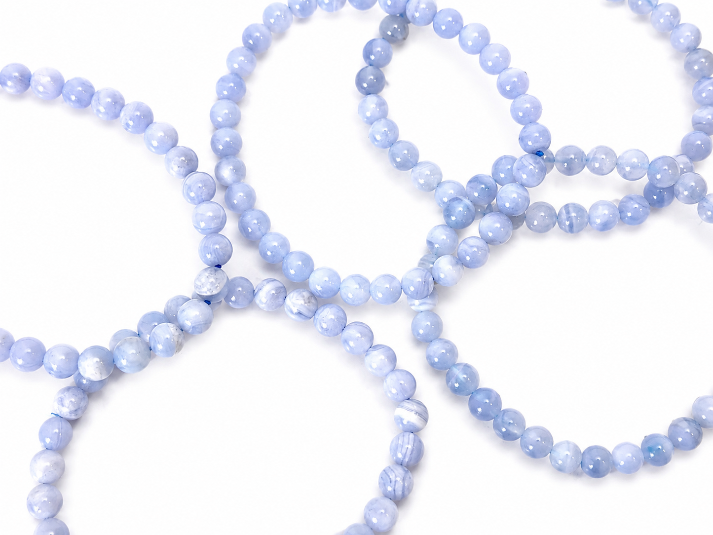 Blue Lace 6mm Bracelets