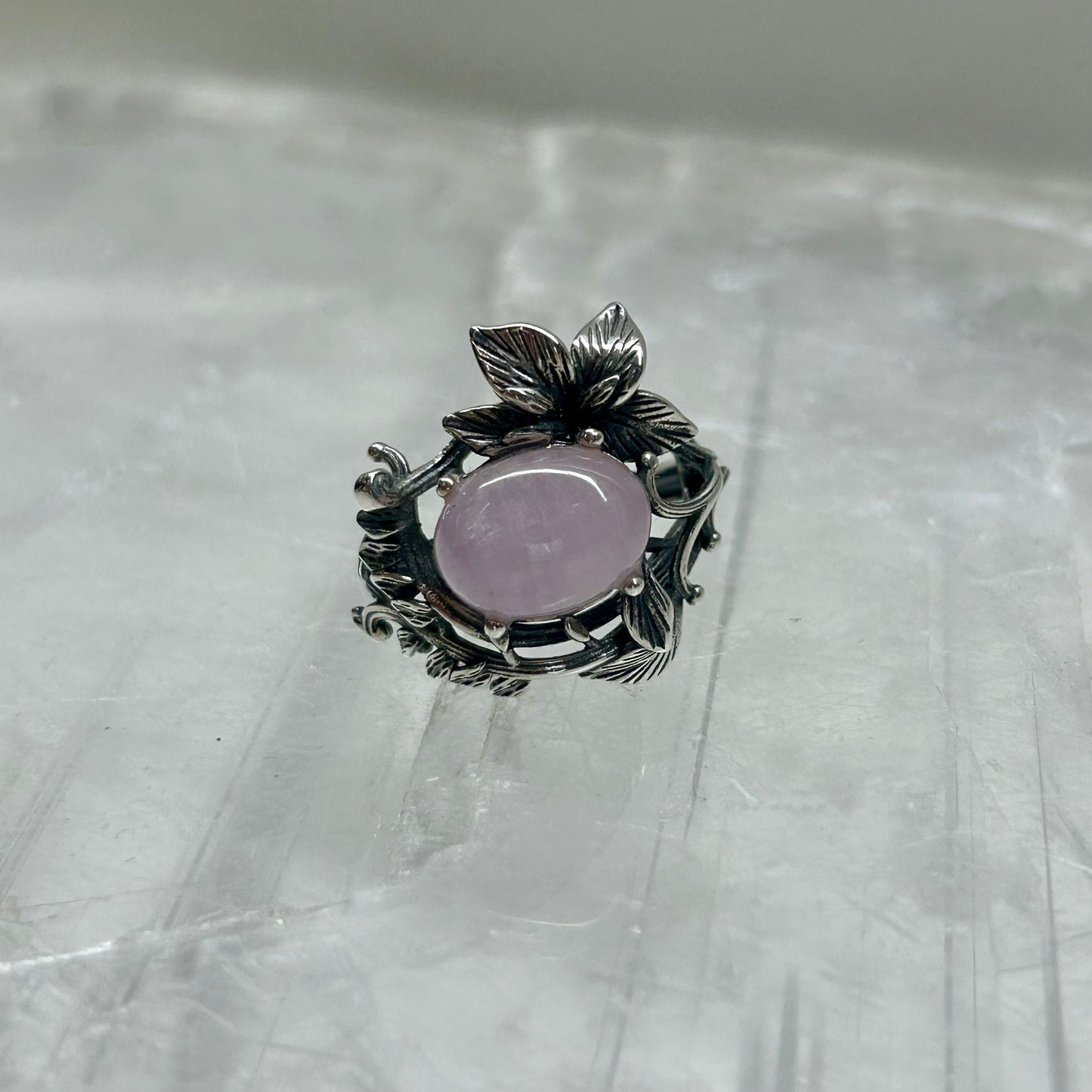 Kunzite Adjustable Ring