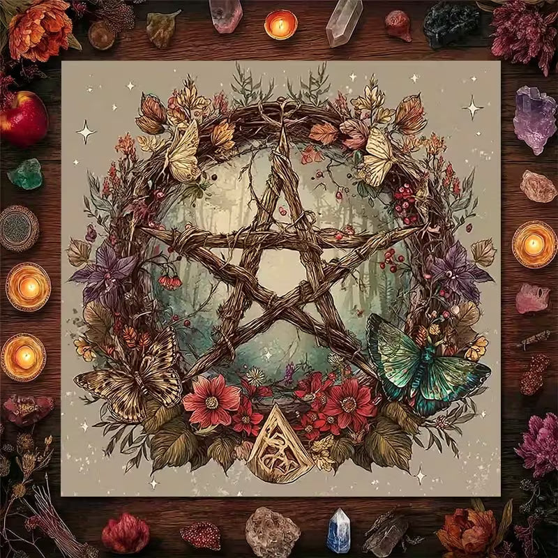 Mystical Floral Altar Cloth