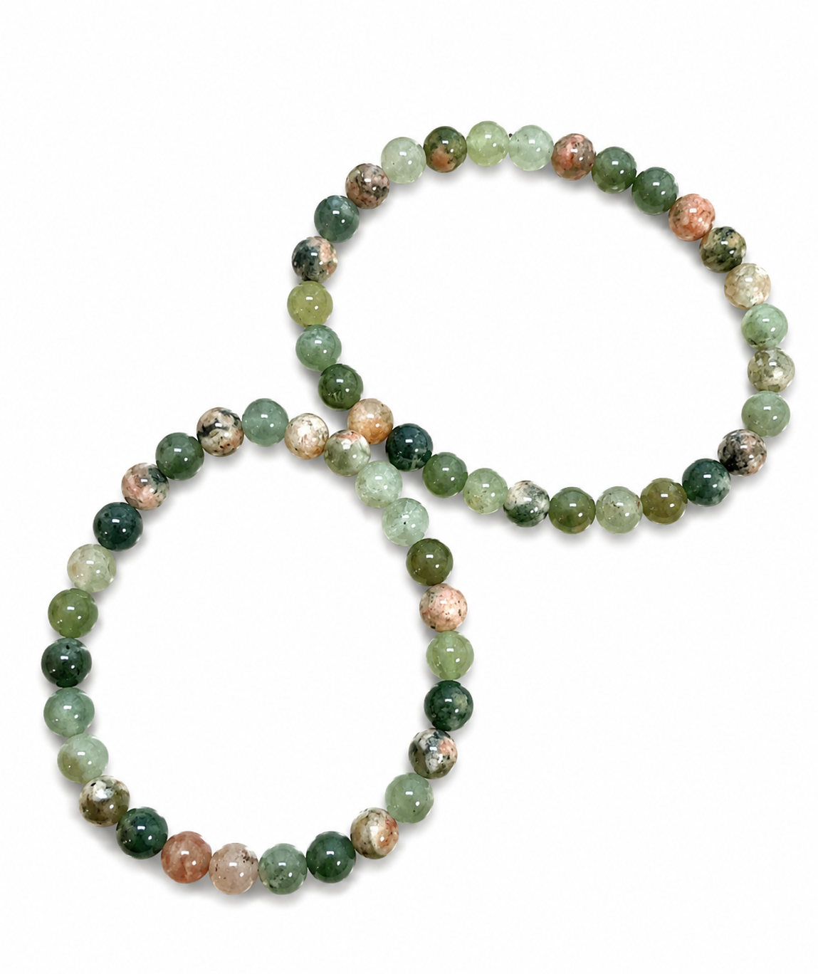 Sakura Agate 6 mm Bracelet