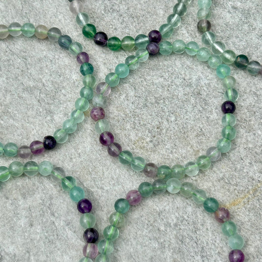 Fluorite 6mm Bracelet