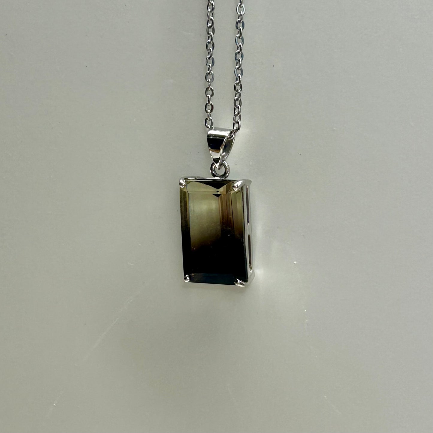 Smokey Quartz & Citrine Necklace