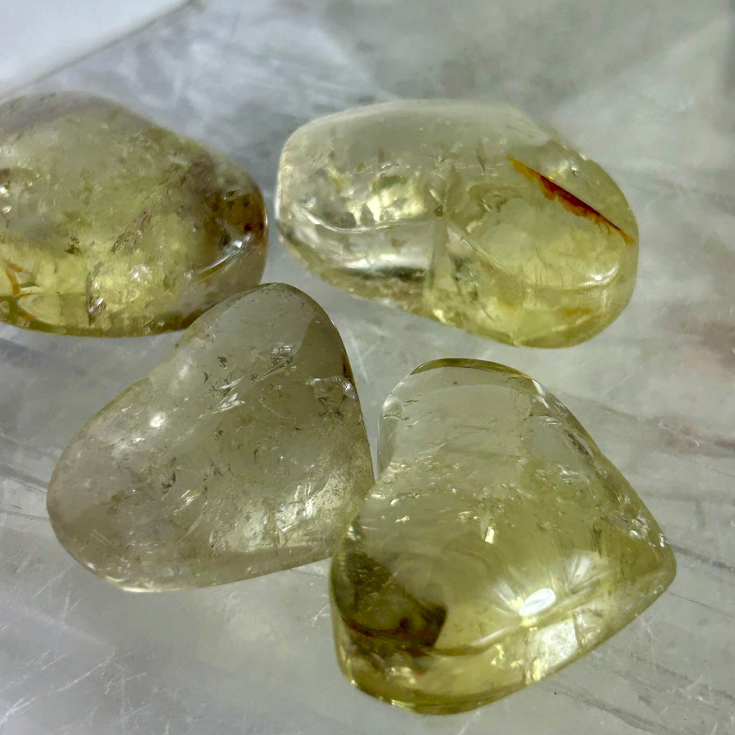 Citrine Hearts