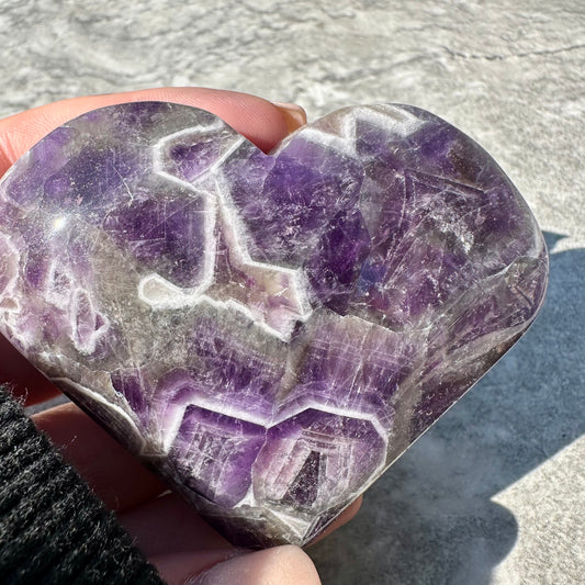 Dream Amethyst Hearts