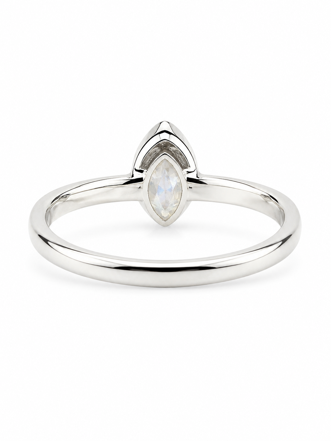 Moonstone 925 Sterling Silver Ring