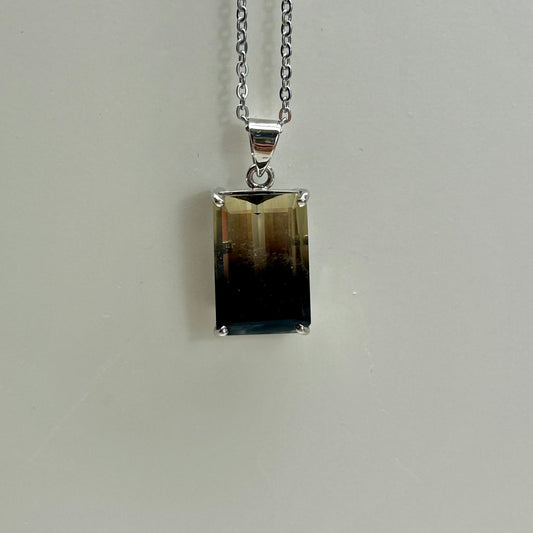 Smokey Quartz & Citrine Necklace