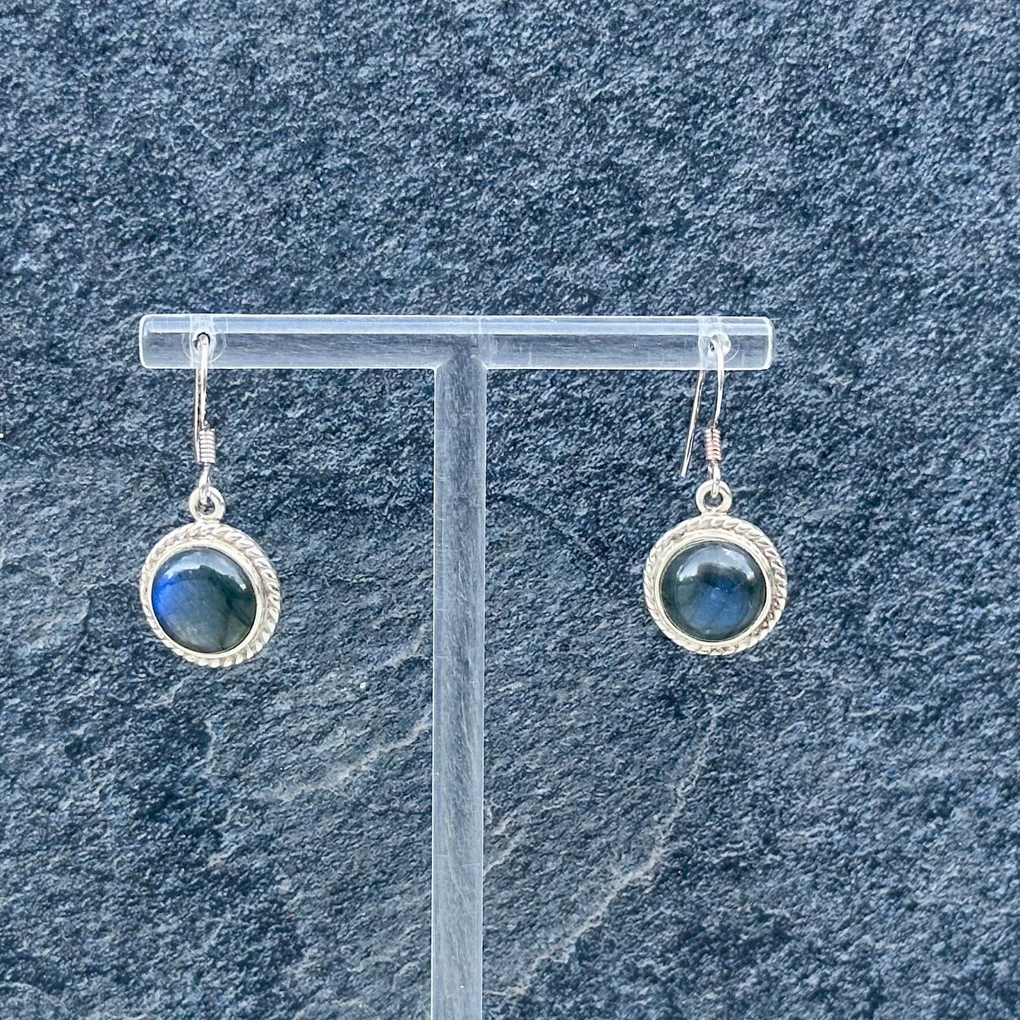 Labradorite 925 Earring