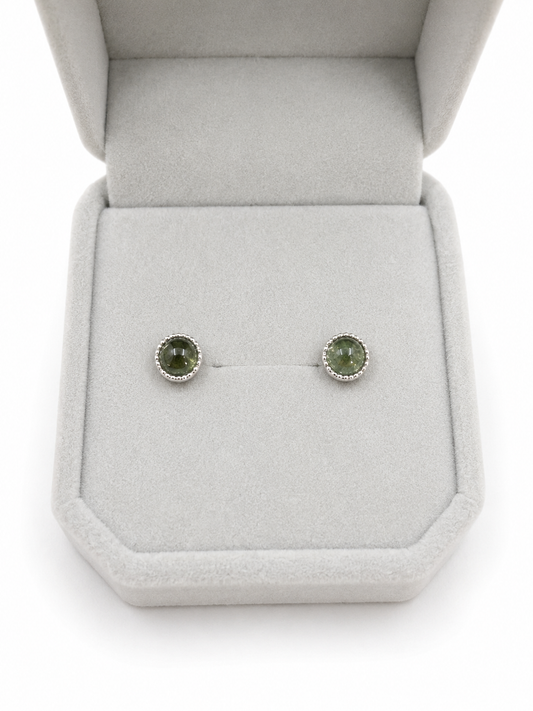 Moldavite Earrings