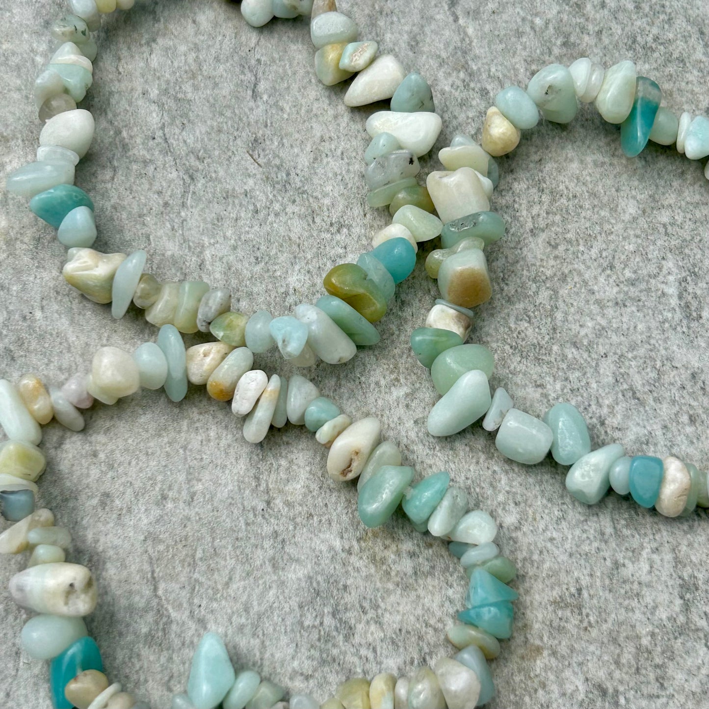 Amazonite Chipped Bracelets