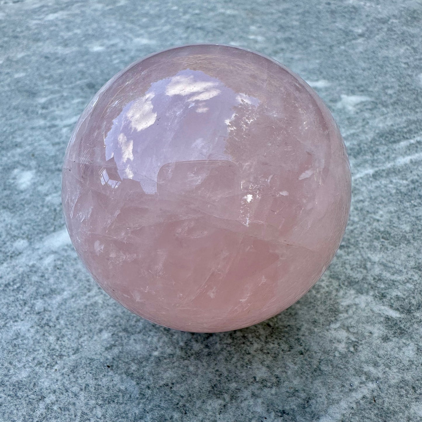 Star Rose Quartz Spheres