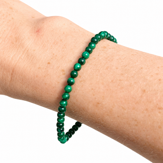 Malachite 4mm Bracelet