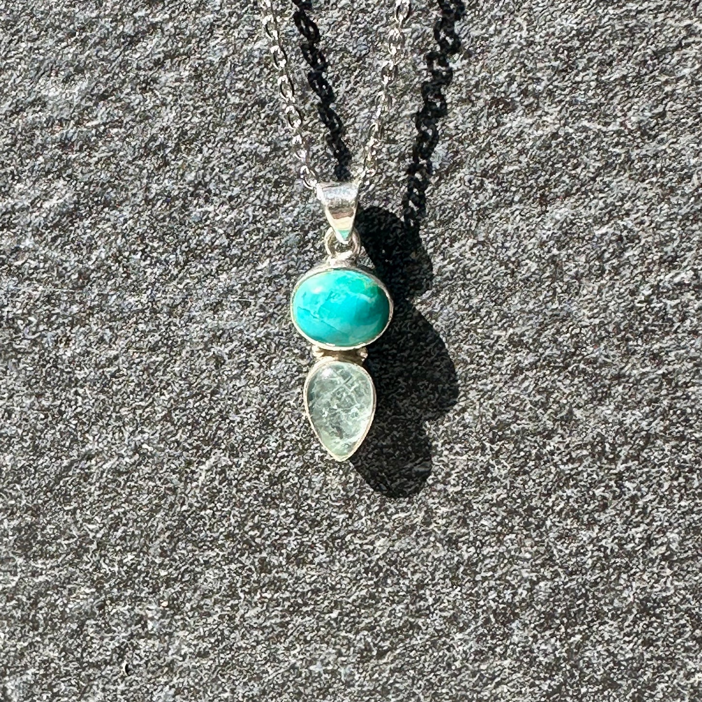 Turquoise & Aqua 925 Pendant