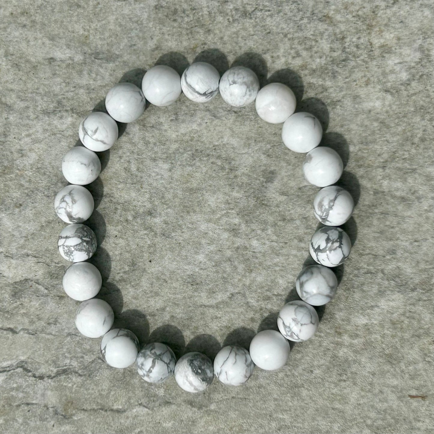 Howlite 8mm Bracelet