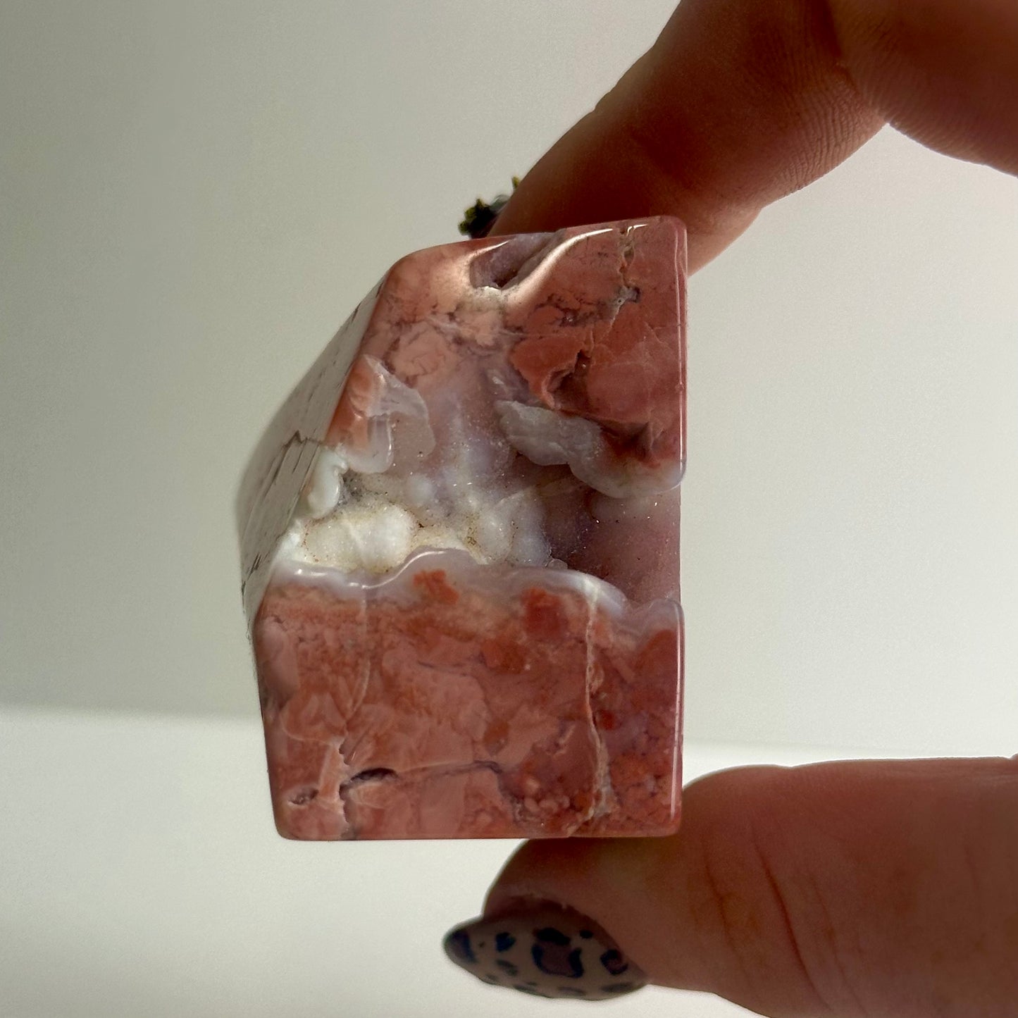 Pink Agate Free Form