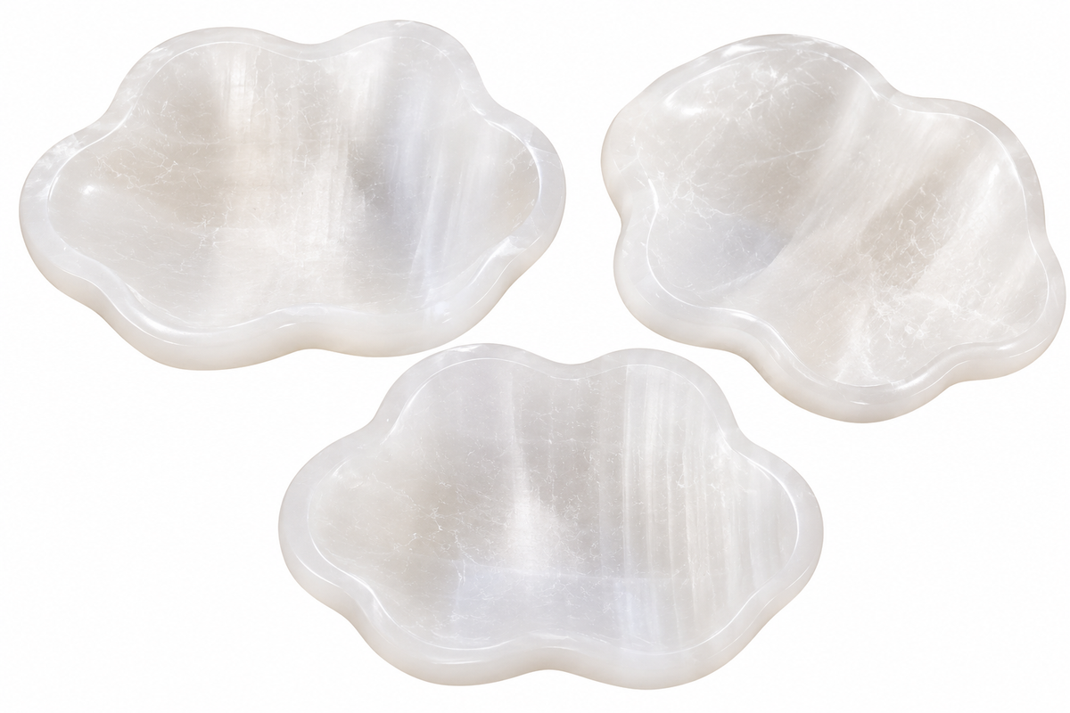 Selenite Cloud Dish
