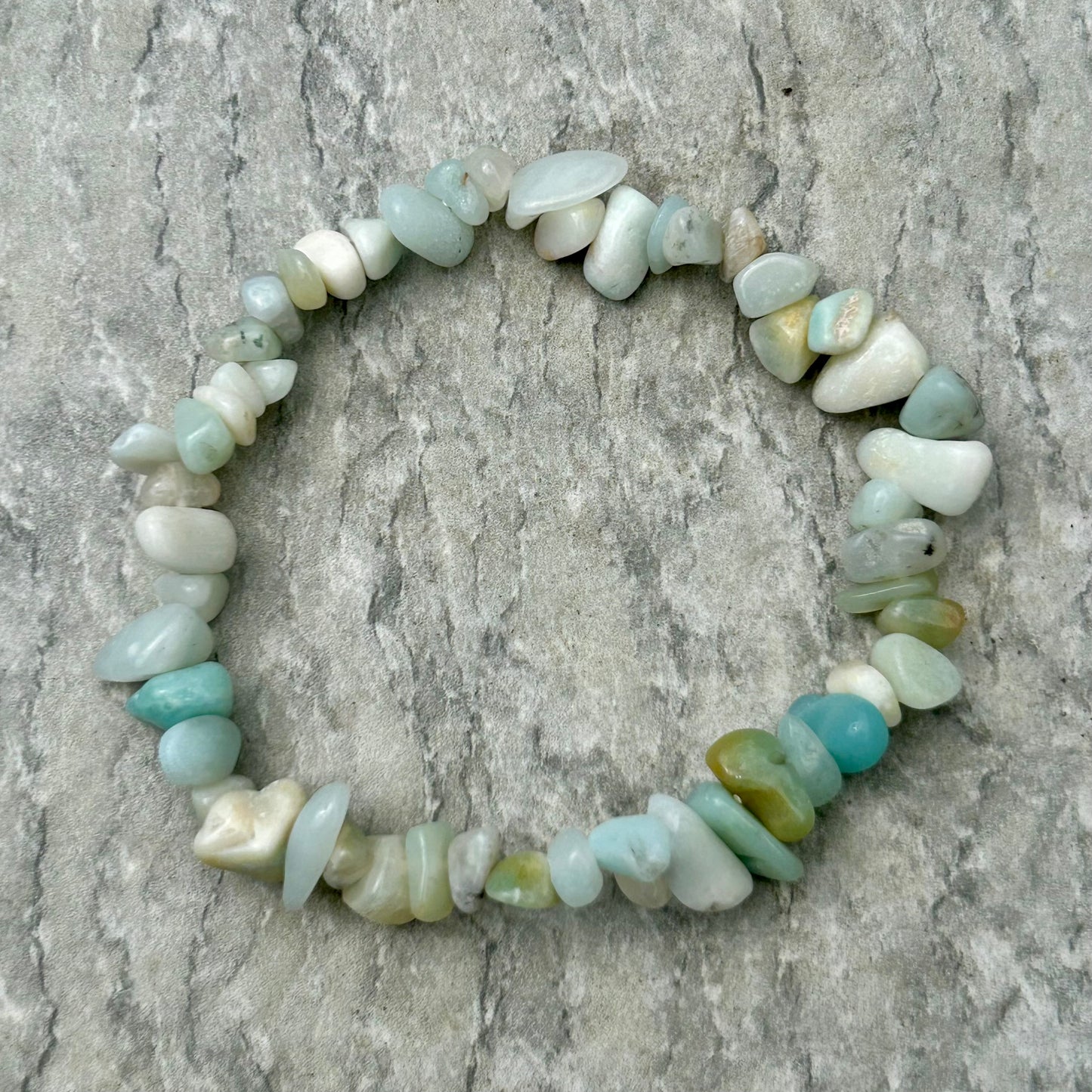 Amazonite Chipped Bracelets