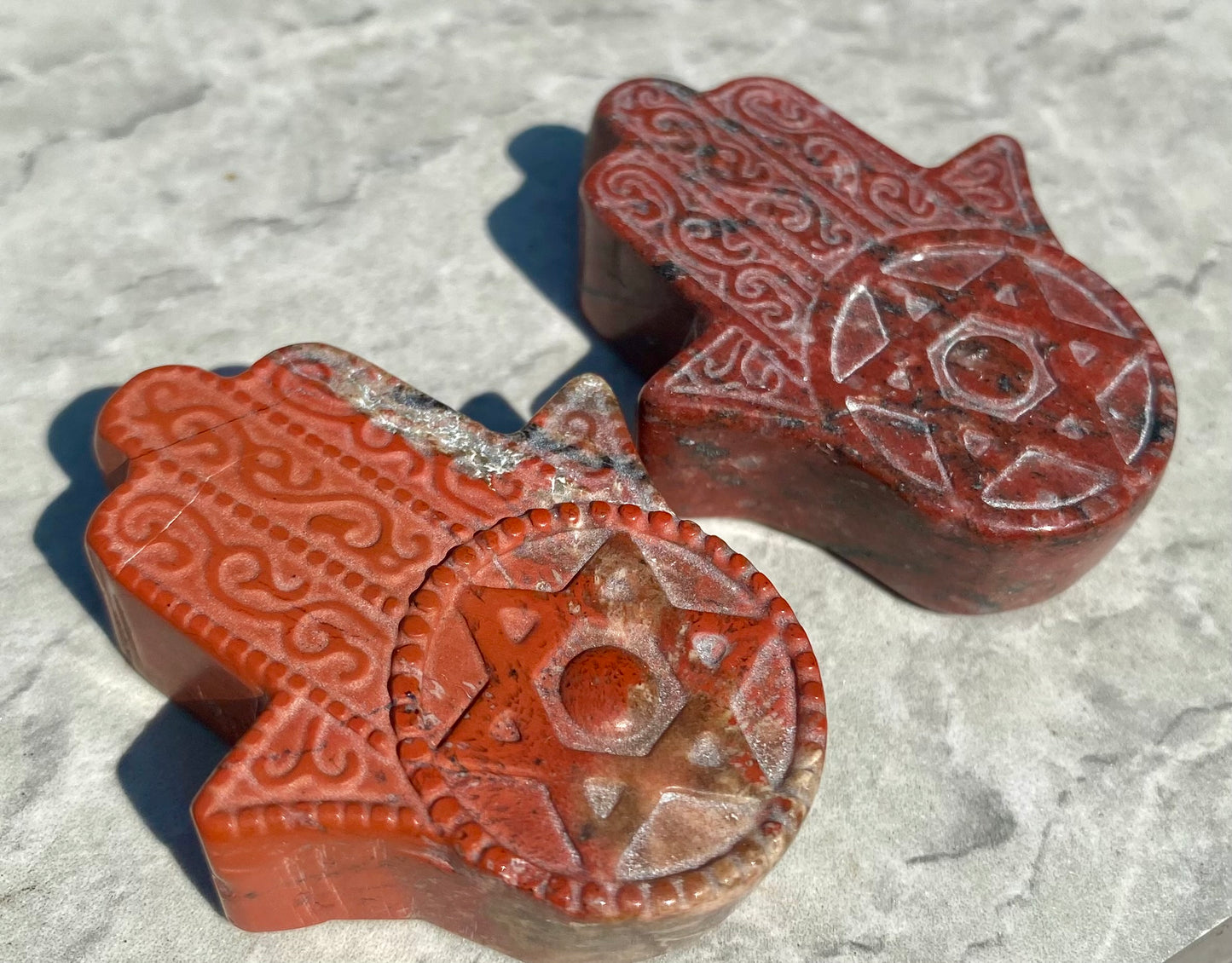 Hamsa Hands Carvings