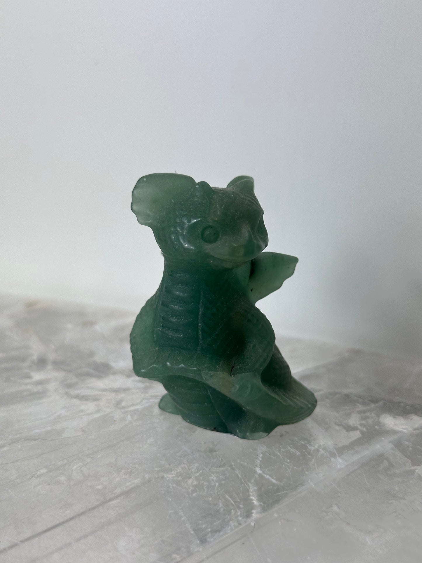 Crystal Dragon Carvings
