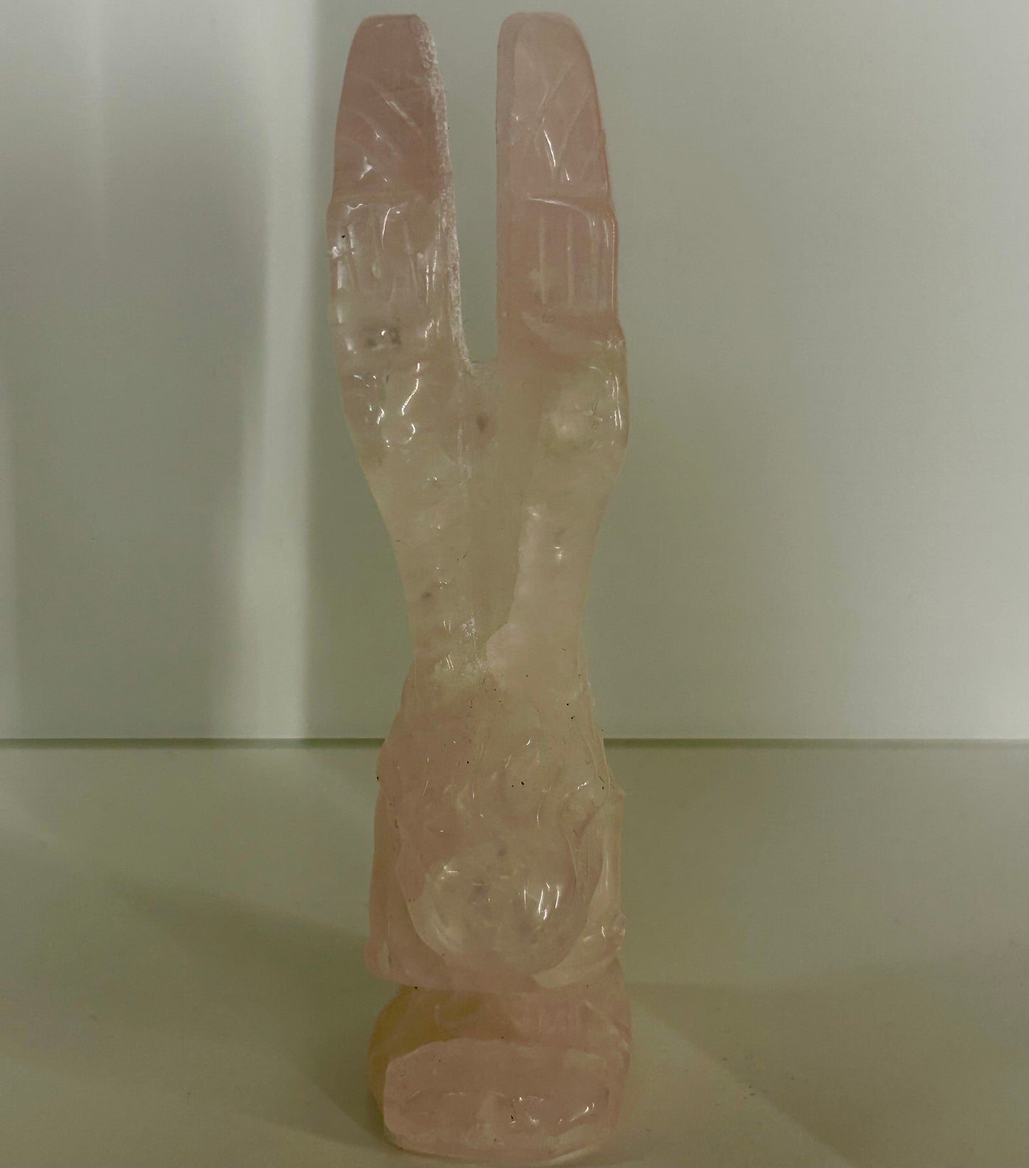 Rose Quartz Fallen Angel