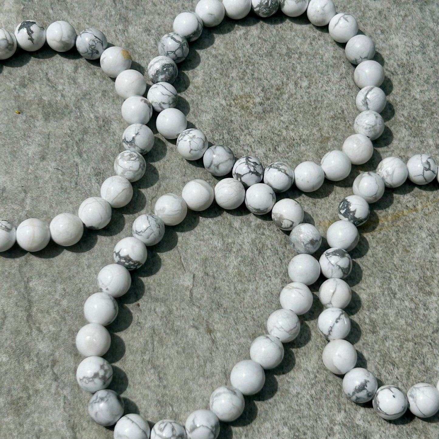 Howlite 8mm Bracelet