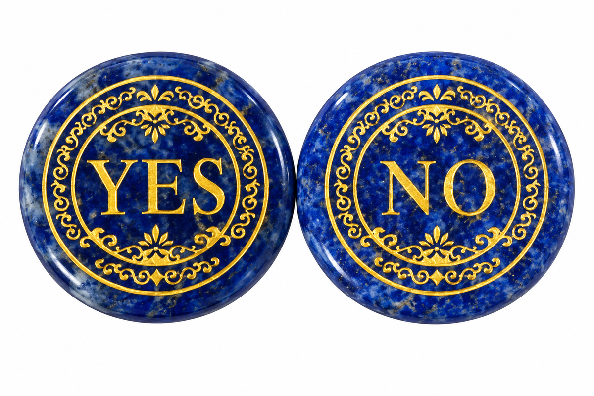 Yes No Coins 2.5cm 7g