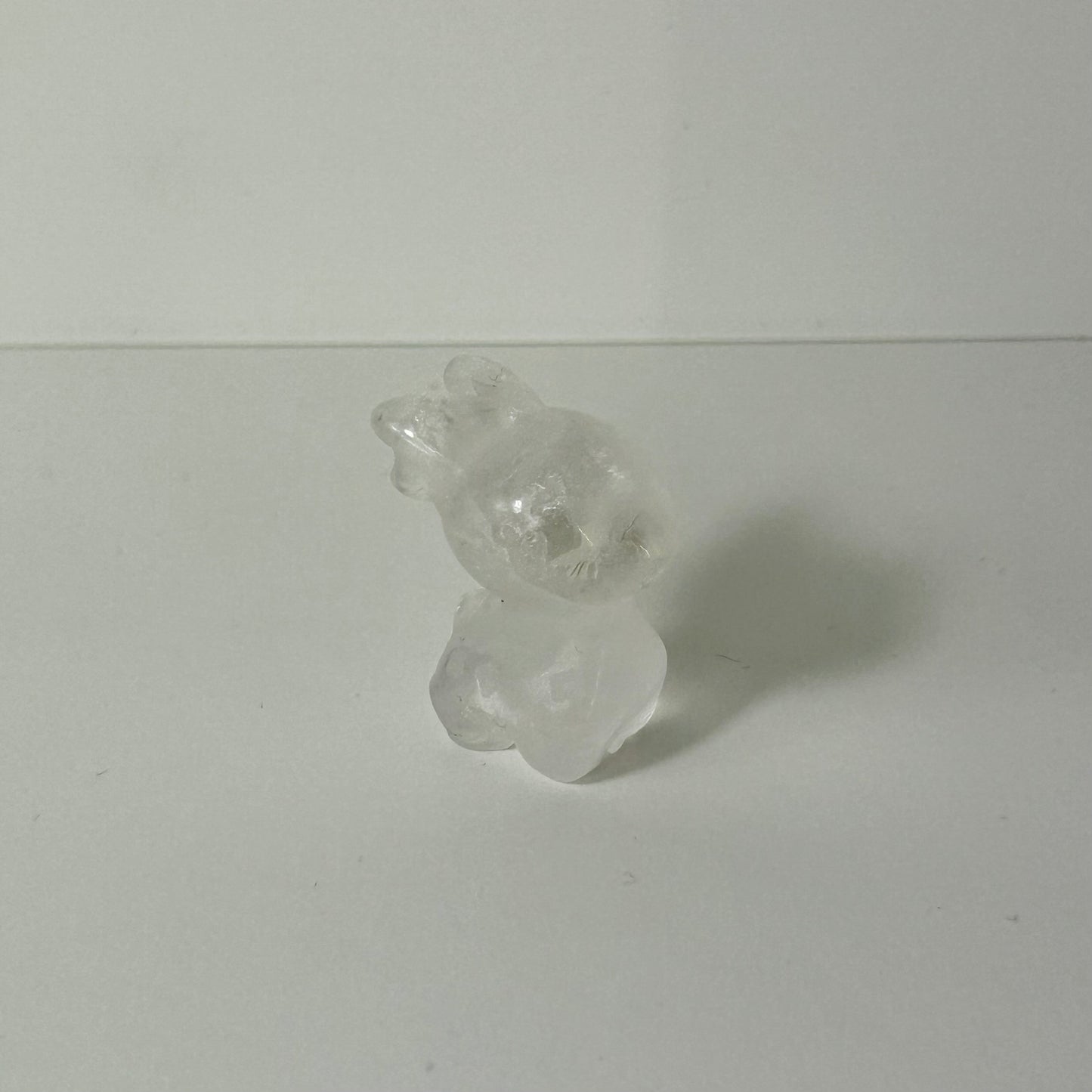 Crystal Reindeer Carvings