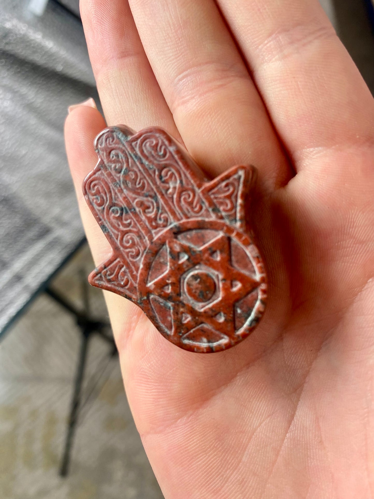 Hamsa Hands Carvings