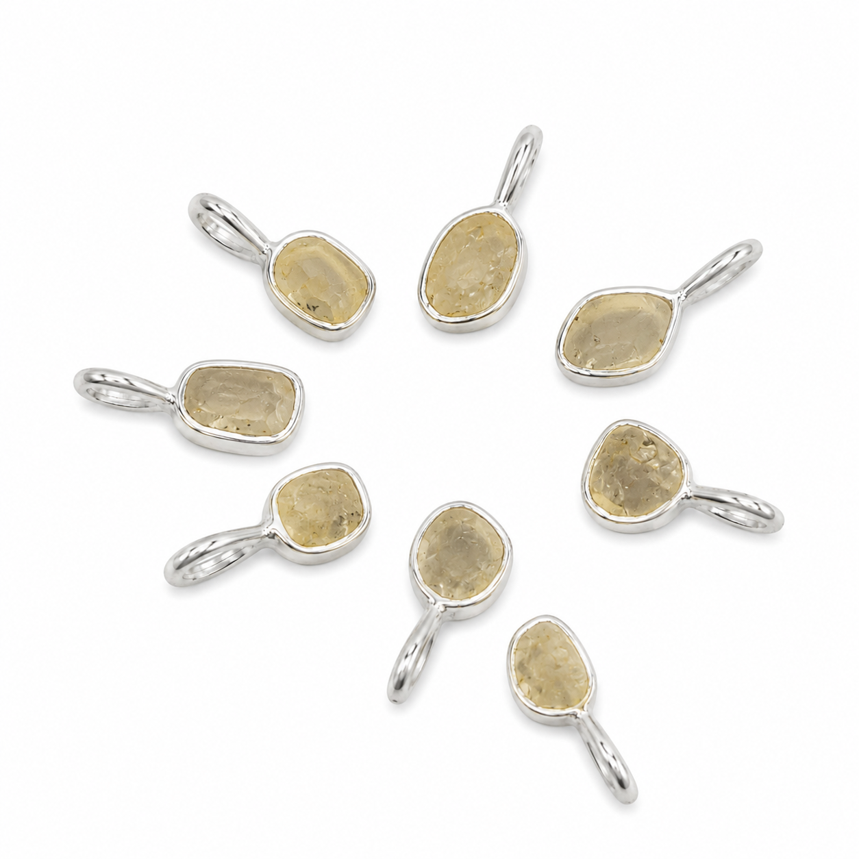 Libyan Dessert Glass 925 Mini Pendants