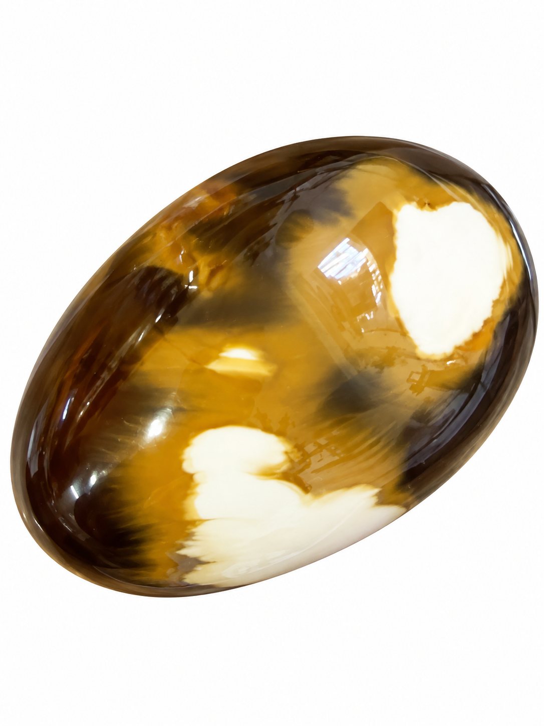 Orca Agate Palm Stone