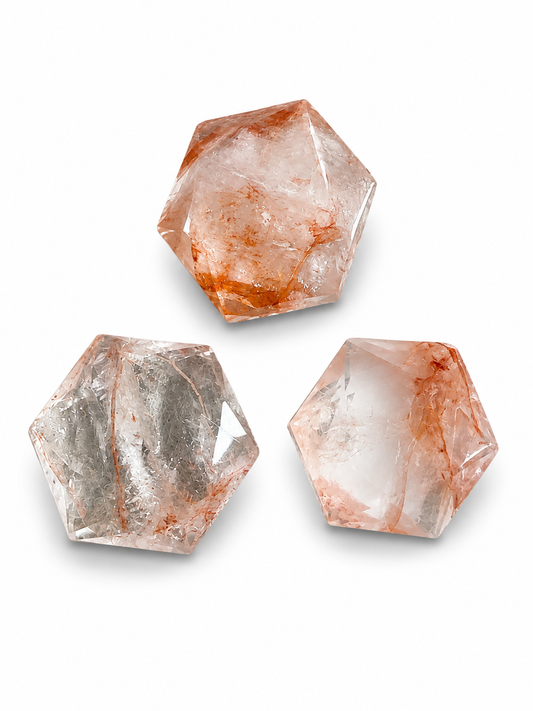 Mini Fire Quartz Hexagons