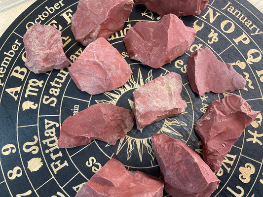 Raw Red Jasper