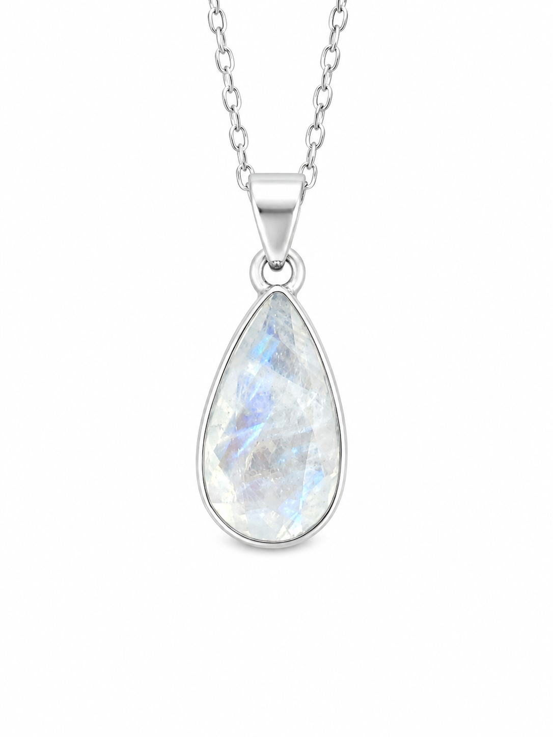 Moonstone 925 Sterling Silver Necklaces