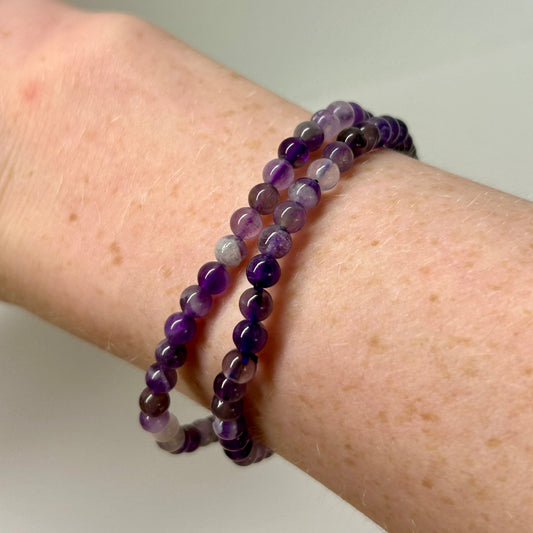Dream Amethyst 4mm Bracelet