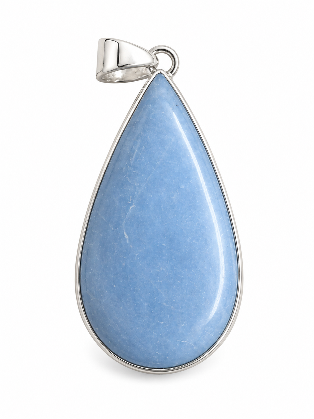 Angelite Teardrop 925 Pendant