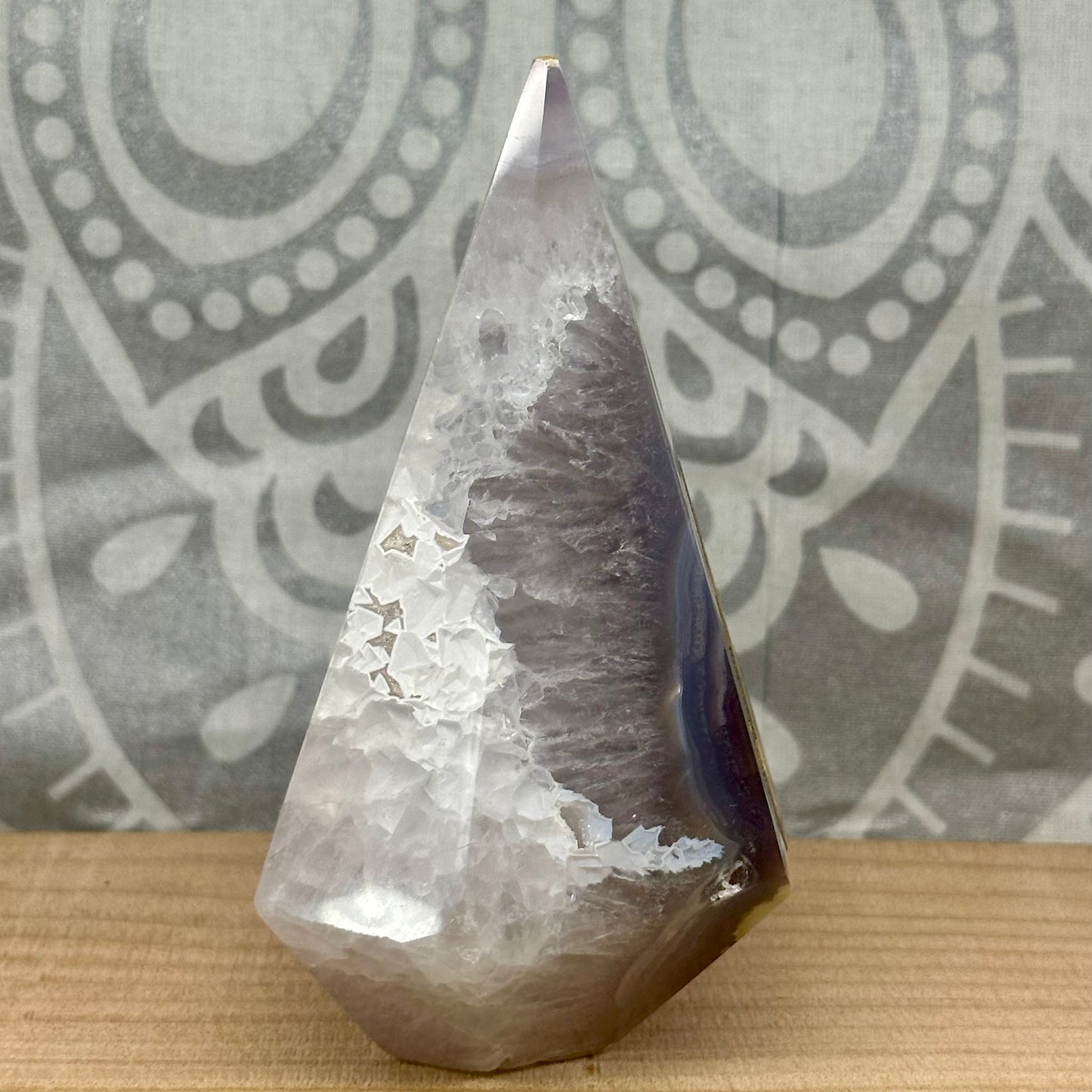 Quartz & Agate Point Statement Piece