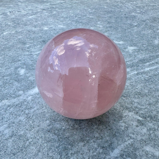 Star Rose Quartz Spheres