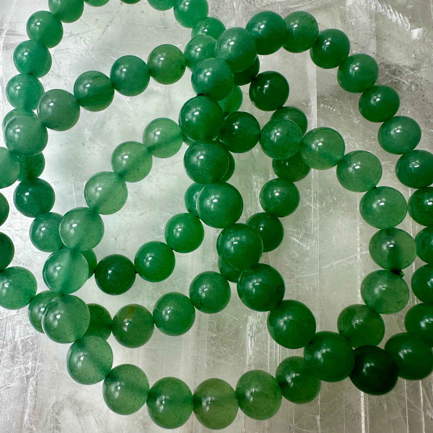 Green Fluorite Bracelets 8mm