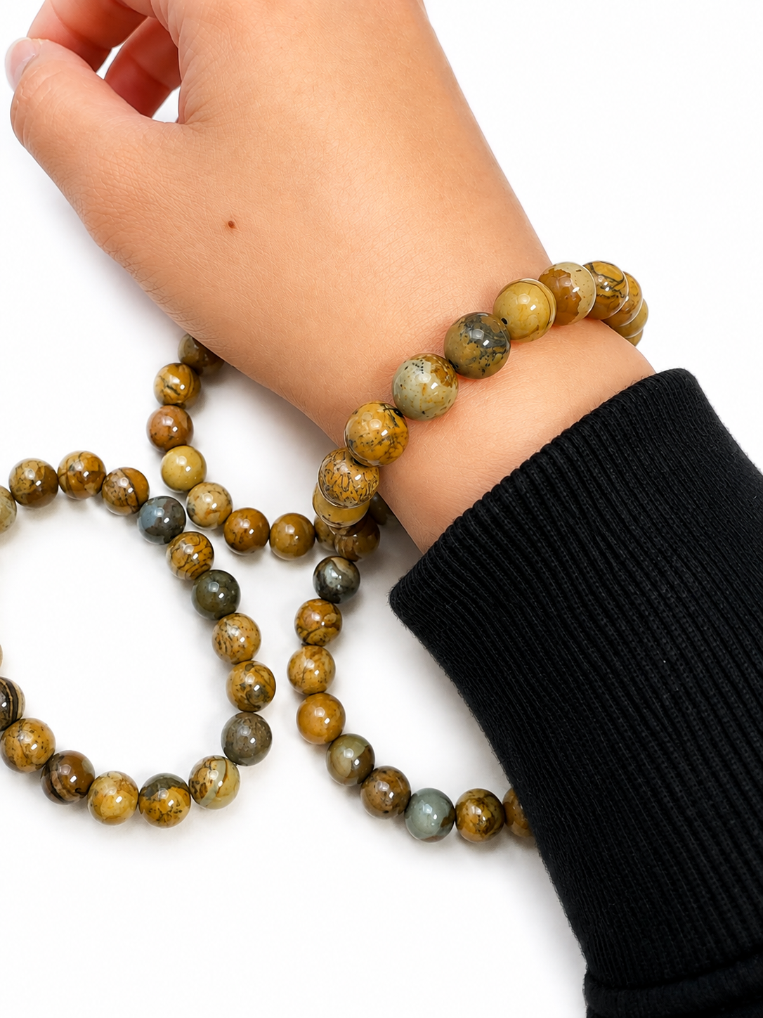 Picture Jasper 10mm Bracelets