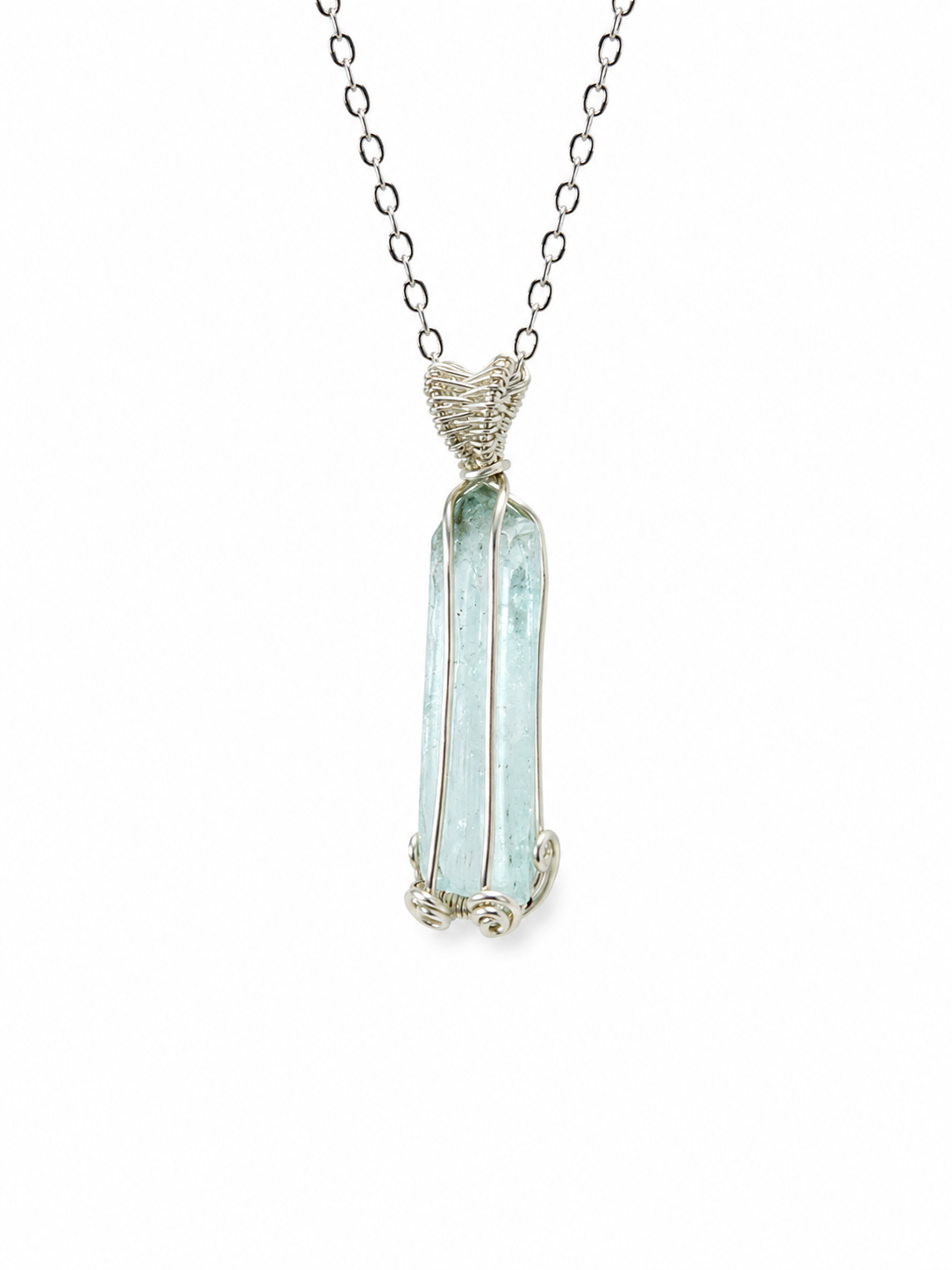 High Grade Aquamarine Pendant