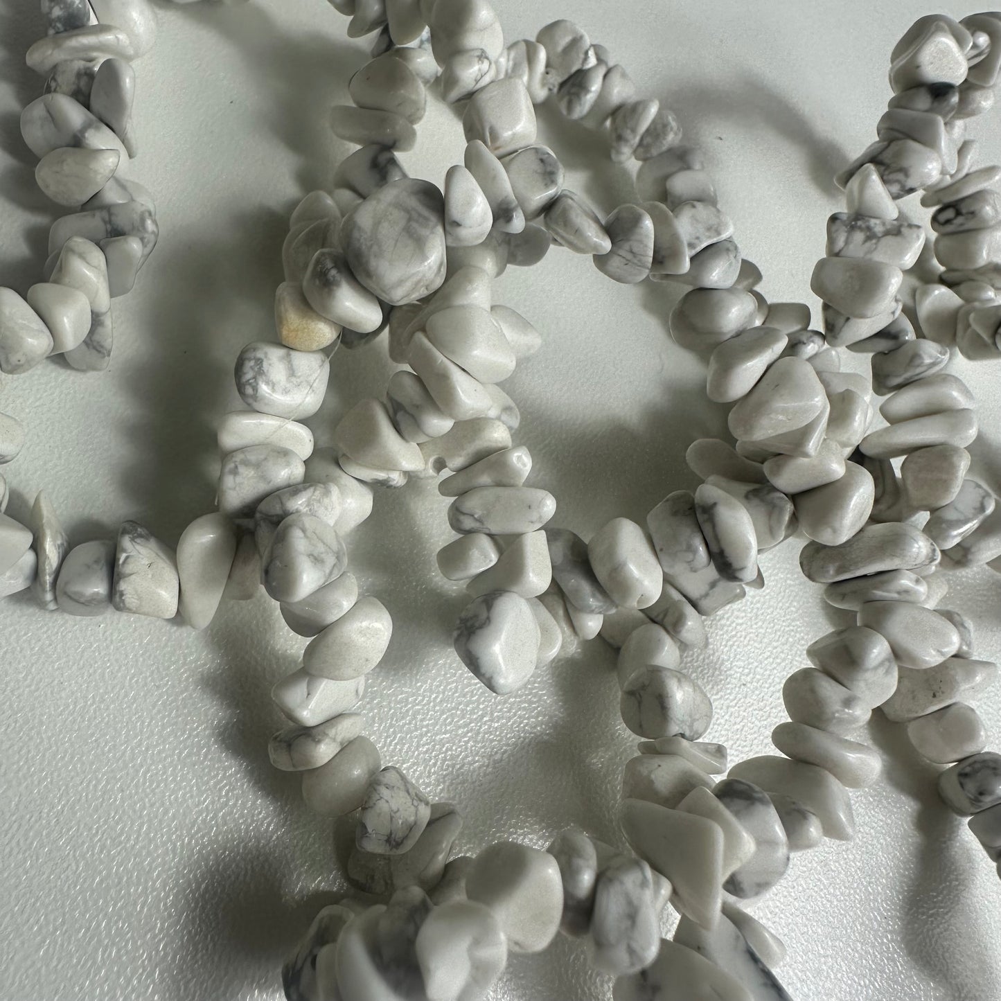 Howlite Chipped Bracelets
