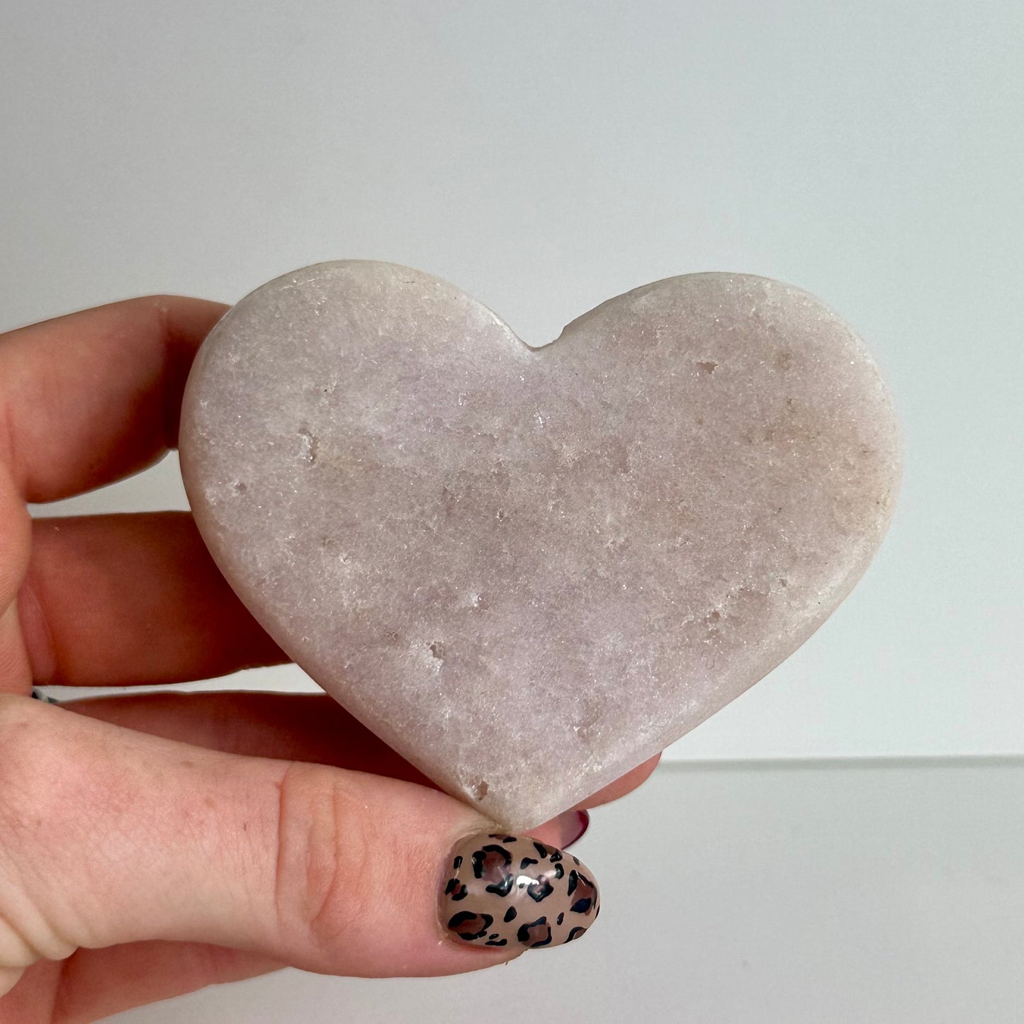 Pink Amethyst Hearts