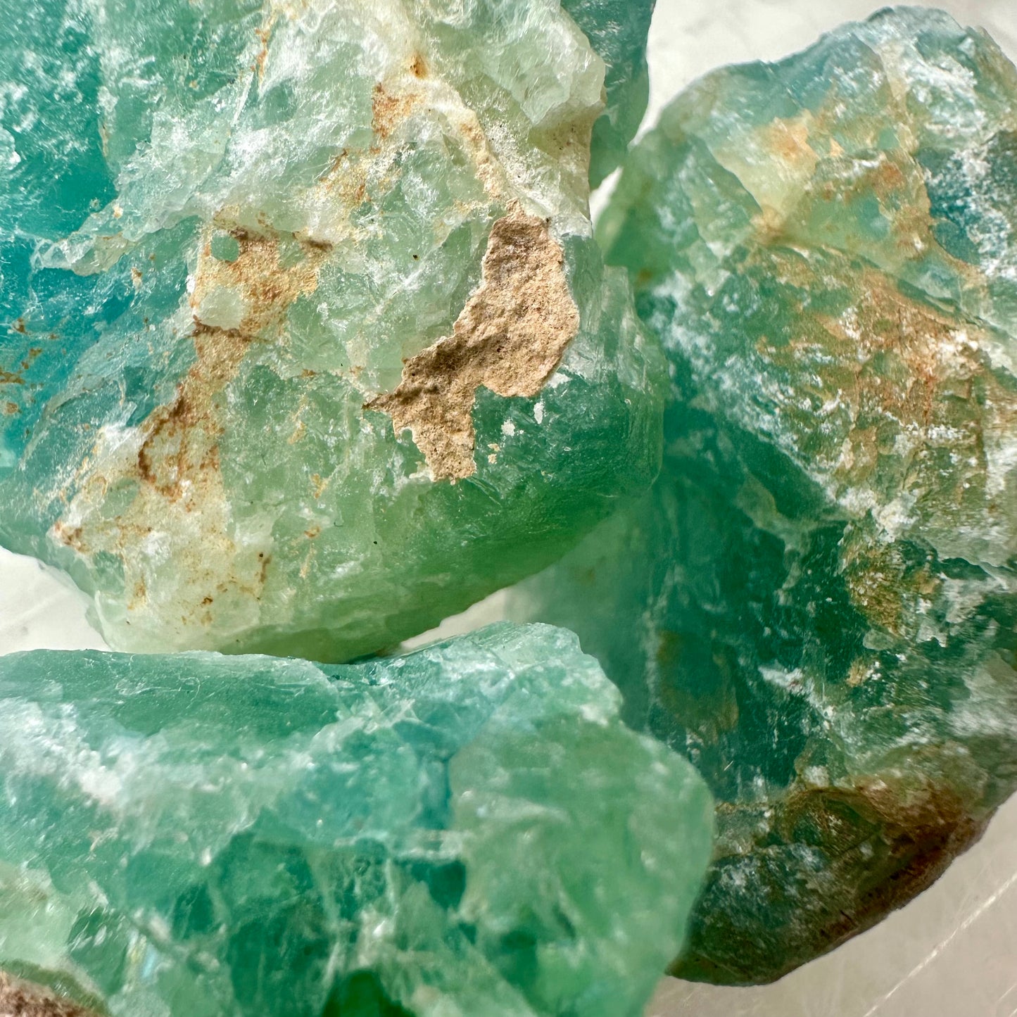 Green Fluorite Raws