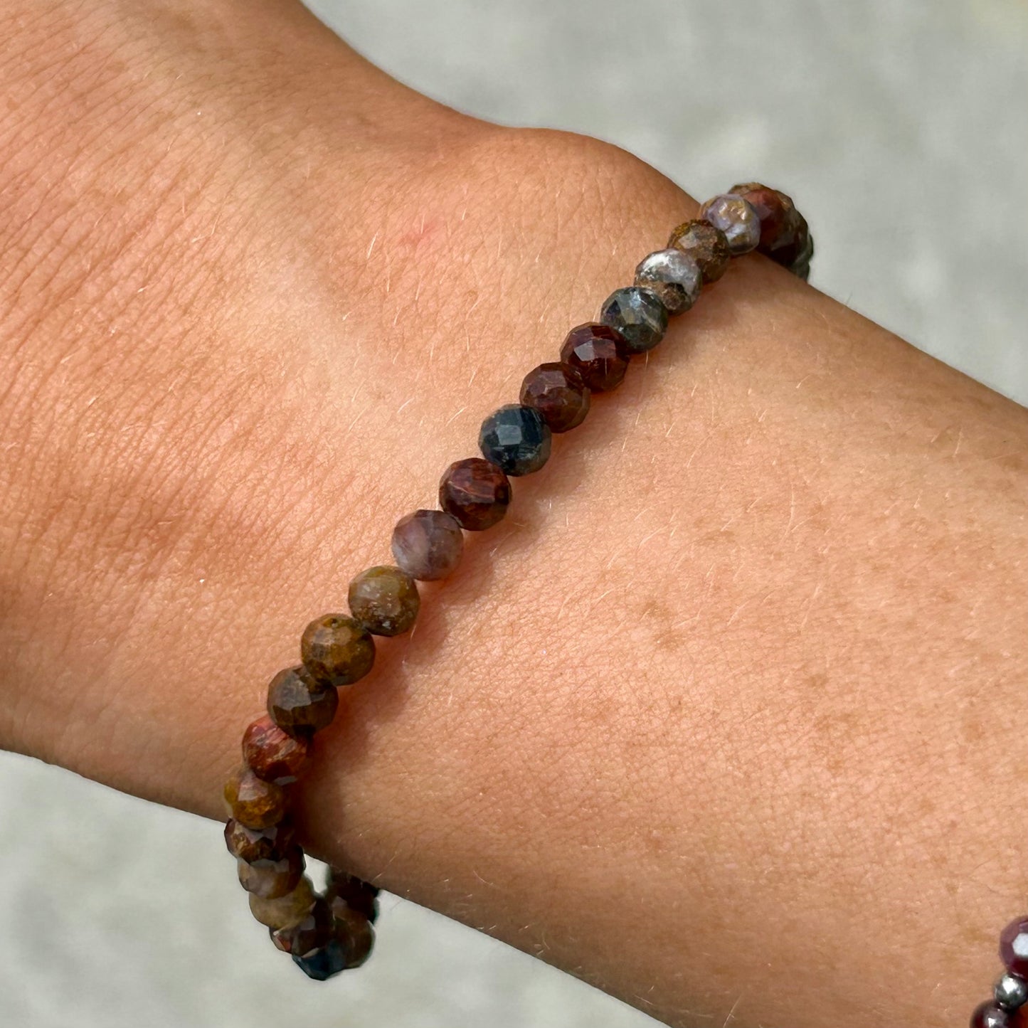 Peter Site 4mm Facetted Bracelet