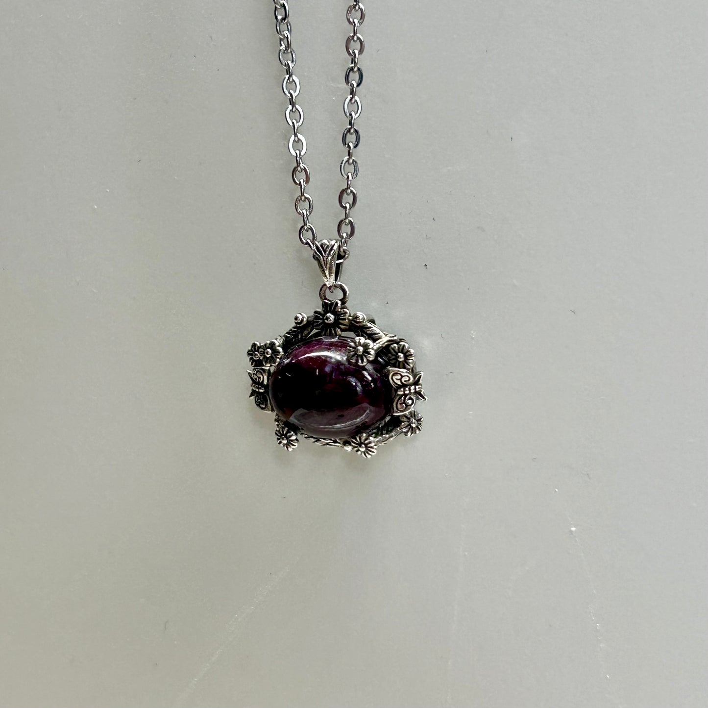 Ruby & Zoisite Necklace