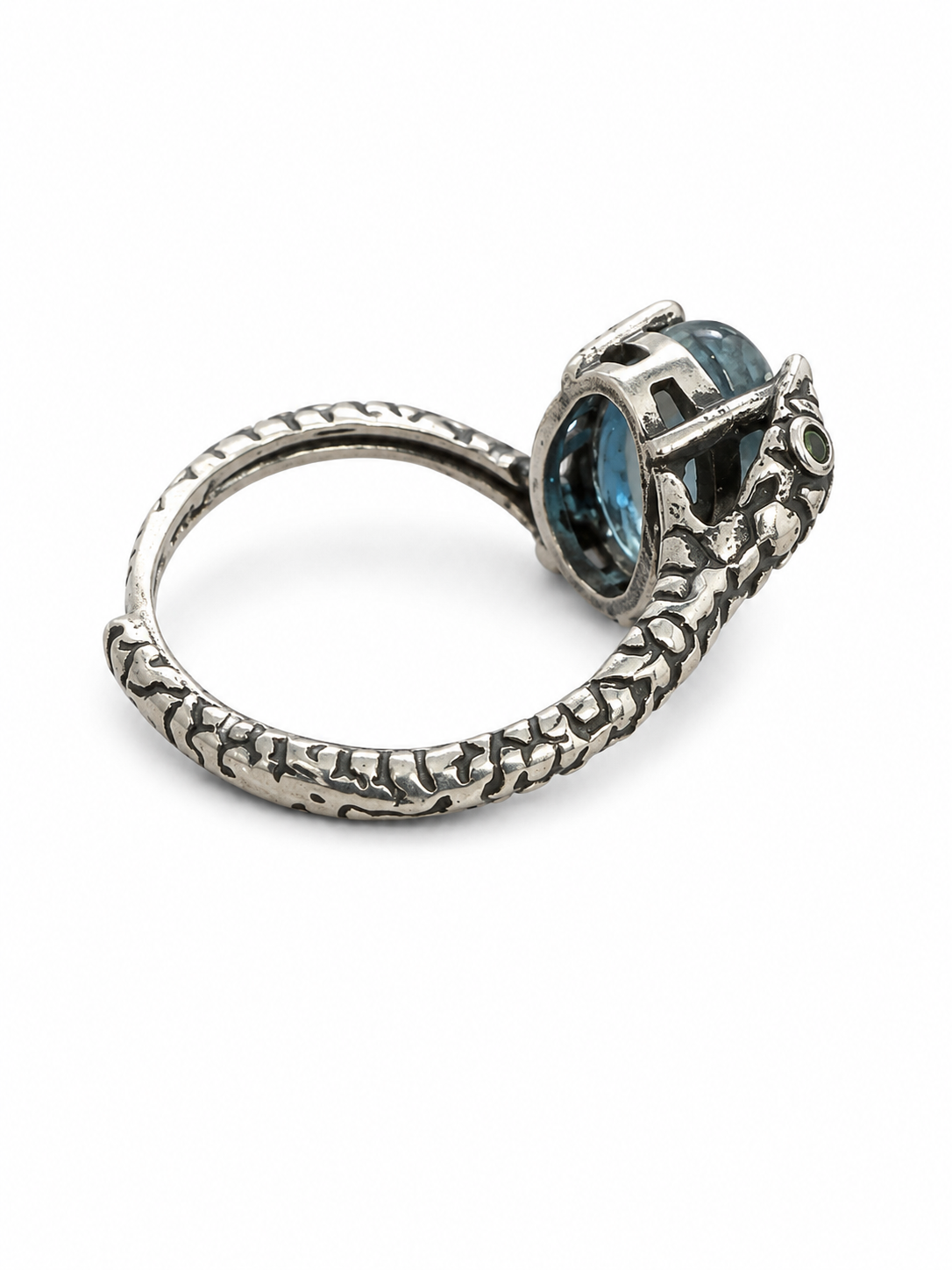 Aquamarine Adjustable Ring