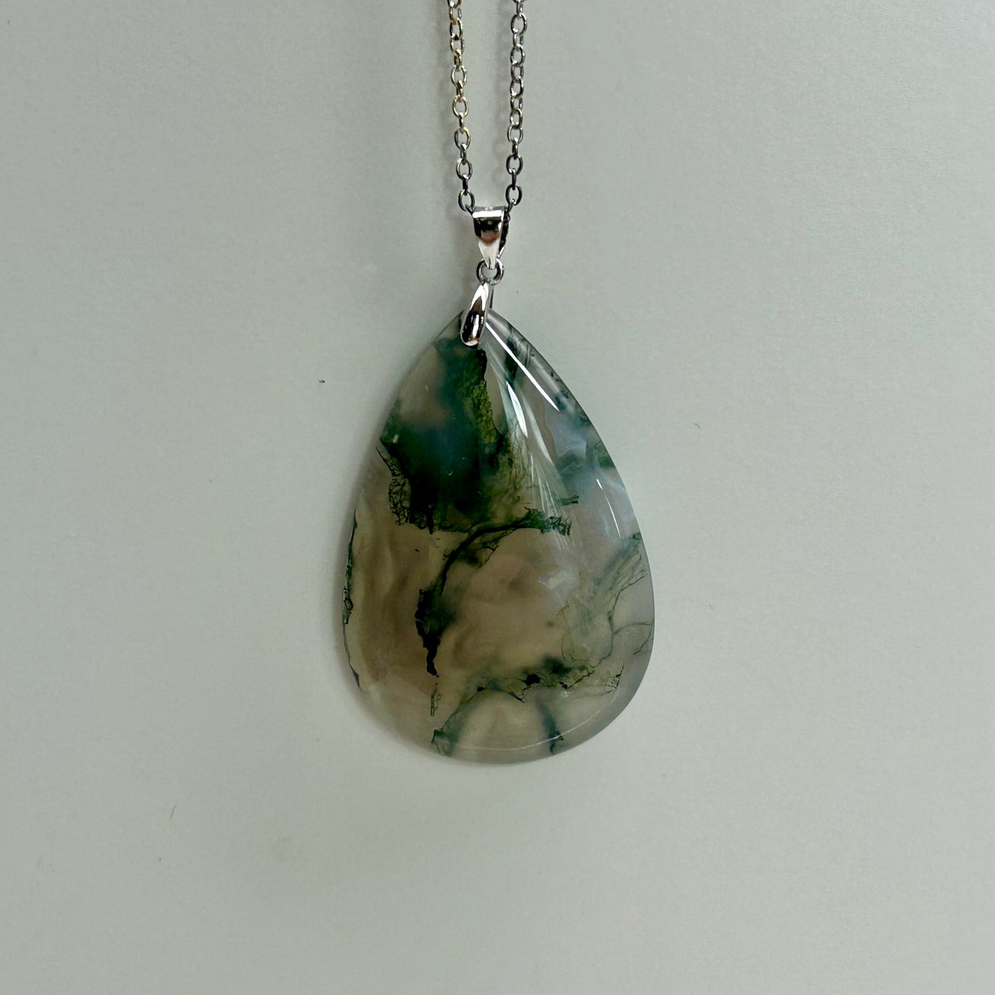 Moss Agate Necklace